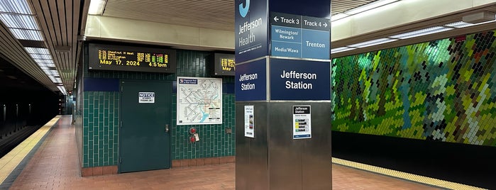 SEPTA Jefferson Station is one of Philadelphia.