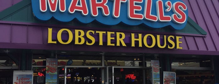 Martell's Lobster House is one of Lugares favoritos de Bridget.