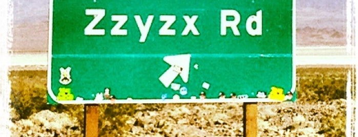 Zzyzx Road is one of california.