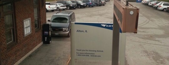 Amtrak Station (ALN) is one of Train stations.
