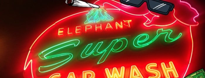 Elephant Car Wash is one of Atlas Obscura.
