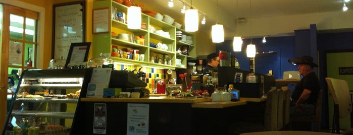 The Designer Cafe is one of Favorite Coffee Places.