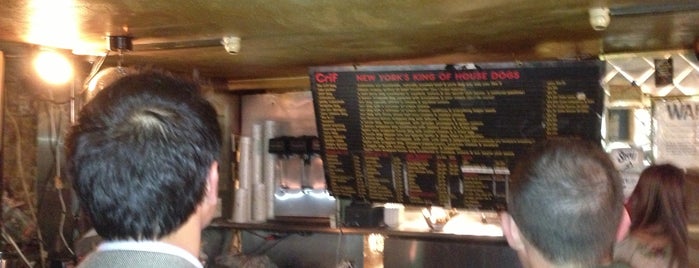 Crif Dogs is one of Manhattan Haunts.