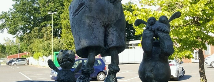 Standbeeld van Urbanus is one of Belgie.