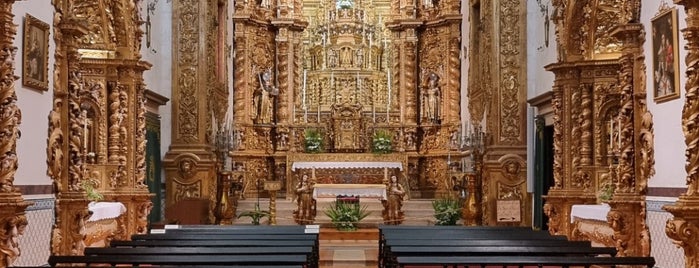 Igreja de Nossa Senhora do Carmo is one of Museums 2 Art 2 / music / history venues.