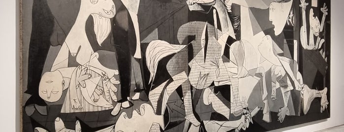Guernica by Pablo Picasso is one of Madrid.