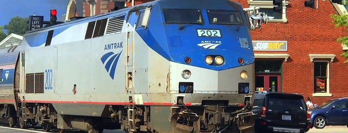 Amtrak - Fayetteville Station (FAY) is one of Where is she?.