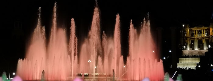 Magic Fountain of Montjuïc is one of Sarah’s Liked Places.