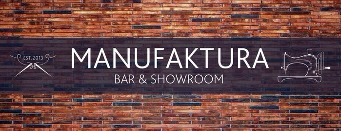 Manufaktura Bar & Showroom is one of Wi-Fi пароли Одесса / Wi-Fi Passwords Odessa.