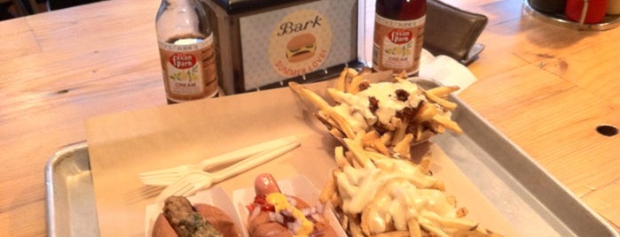 Bark Hot Dogs is one of Favorites in New York.