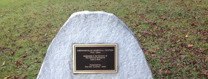Crownsville Hospital Center Cemetary is one of Baltimore Metro Cemeteries.