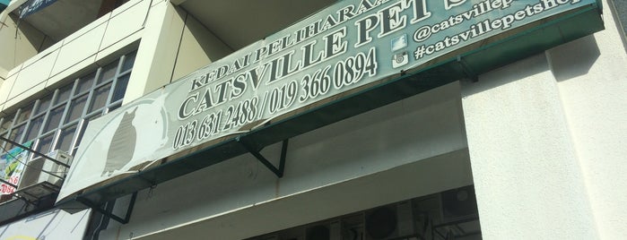 Catsville Pet Shop is one of สถานที่ที่บันทึกไว้ของ ꌅꁲꉣꂑꌚꁴꁲ꒒.