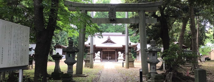 白山神社 is one of 訪問した寺社仏閣.