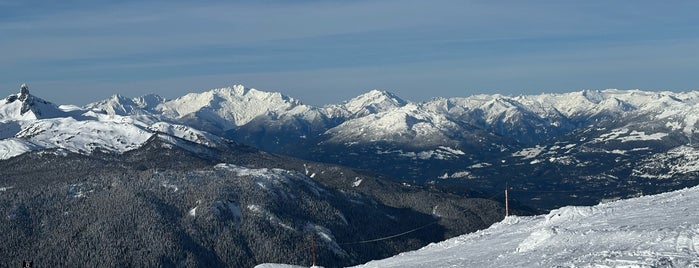 Whistler Mtn. Peak is one of Canada.