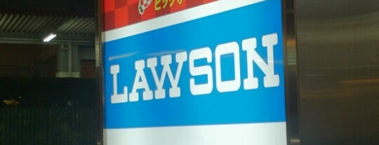 Lawson is one of 東京近辺の駐車場付コンビニ2.