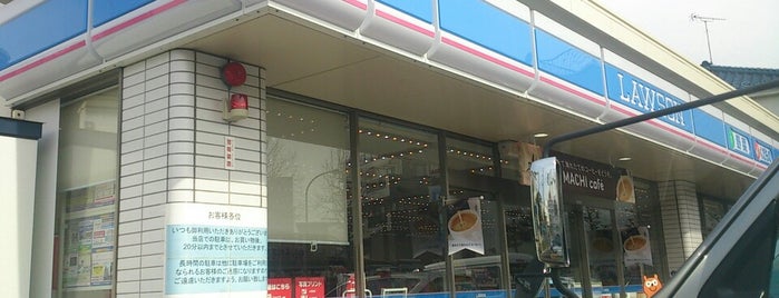 ローソン 杉並成田西三丁目店 is one of 東京近辺の駐車場付きコンビニ.