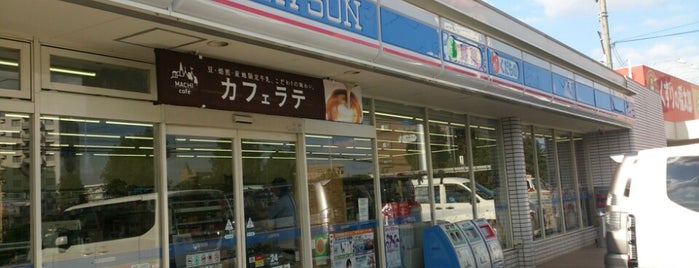 Lawson is one of 東京近辺の駐車場付きコンビニ.