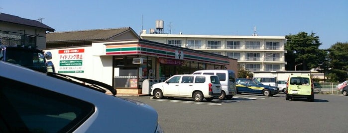 セブンイレブン 小平新小金井街道店 is one of 東京近辺の駐車場付きコンビニ.