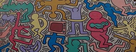 Murales di Keith Haring "Tuttomondo" is one of Pisa.
