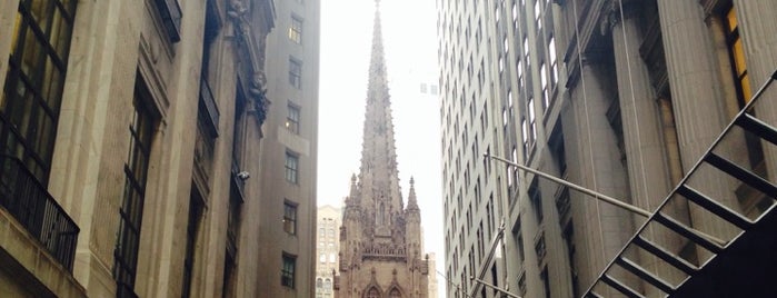 Trinity Church is one of New York.