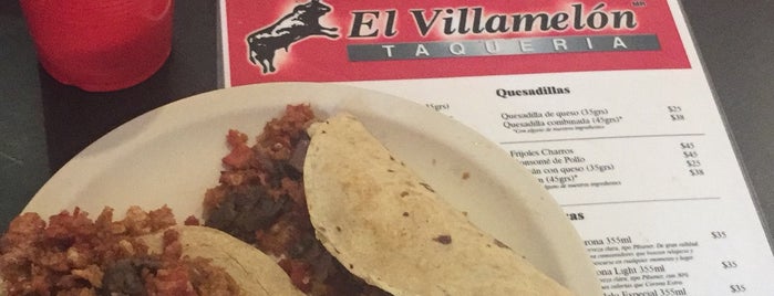 Villamelon is one of tacos recomendados por chefs.