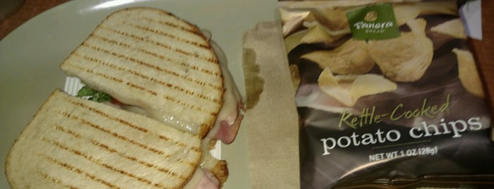 Panera Bread is one of Good paleo spots around Boston.