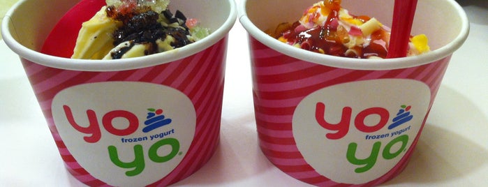 YoYo Frozen Yoghurt is one of places.