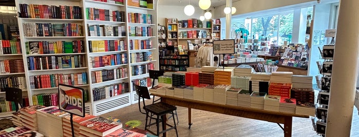 Greenlight Bookstore is one of NYC.