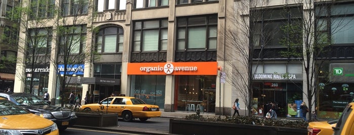 Organic Avenue is one of สถานที่ที่ Kevin ถูกใจ.