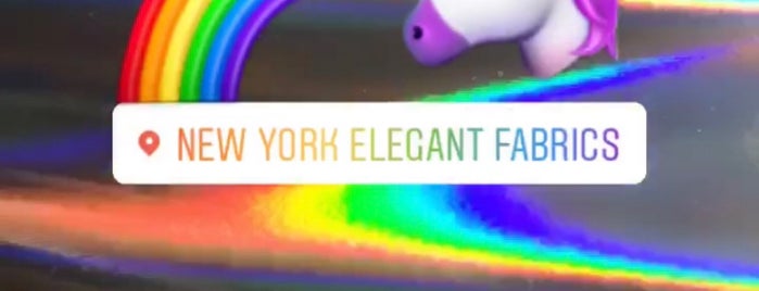 New York Elegant Fabrics is one of Lugares favoritos de BECKY.