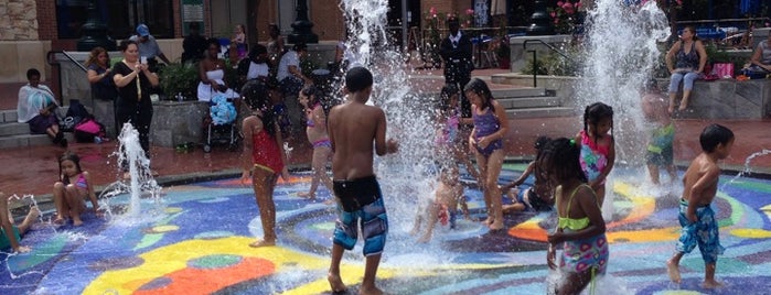 Downtown Silver Spring Fountain is one of Climate Ride NYC-DC 2013: Day Five.