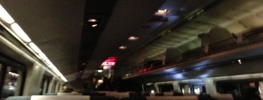 Amtrak Train 180 is one of David's Saved Places.