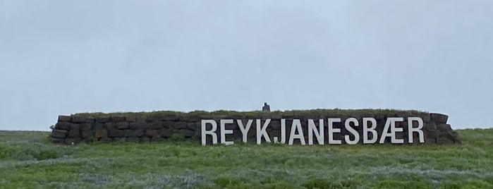 Reykjanesbær - Skiltið is one of Island! 💙.