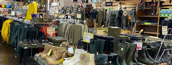 Federal Army and Navy Surplus is one of Belltown.