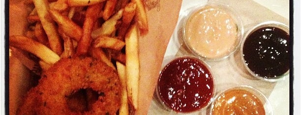 Bareburger is one of The 15 Best Places for French Fries in Hell's Kitchen, New York.
