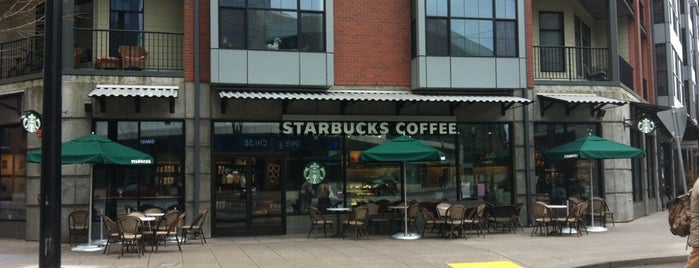 Starbucks is one of Benjamin : понравившиеся места.