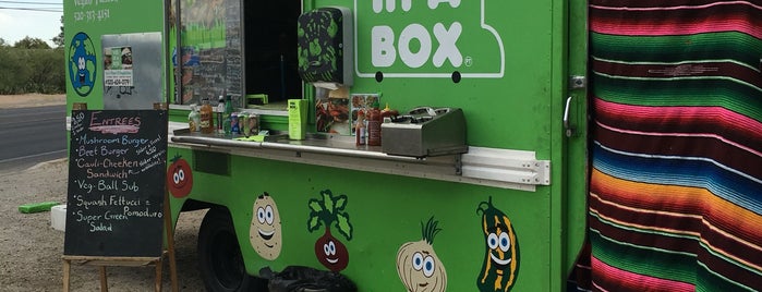 Veg in a Box Food Truck is one of Mediterranean, Veg & Vegan.