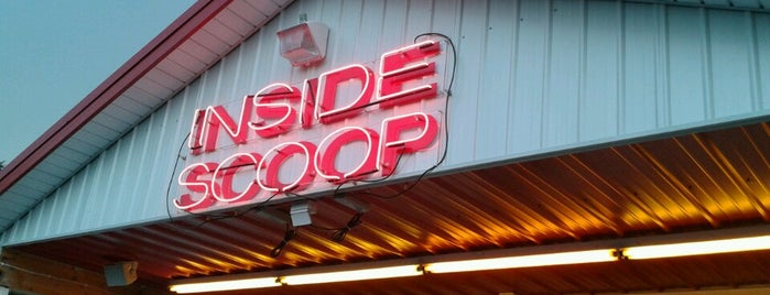Inside Scoop is one of Places frequently visited.