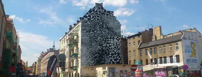 Mural na Woźnej 13 is one of Murale festiwalu Outer Spaces w Poznaniu.