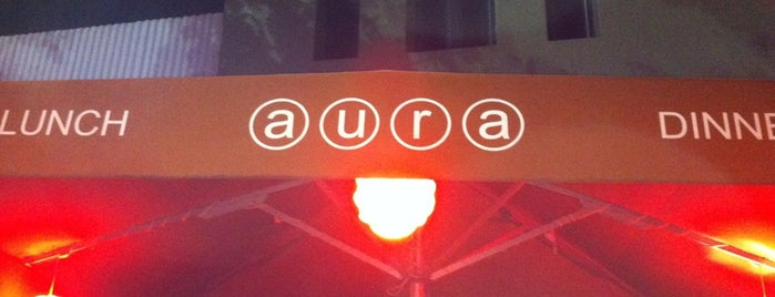Aura Restaurant is one of Tempat yang Disukai B David.