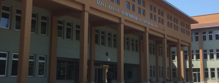 Mühendislik Mimarlık Fakültesi is one of Mimarlık Okulları.