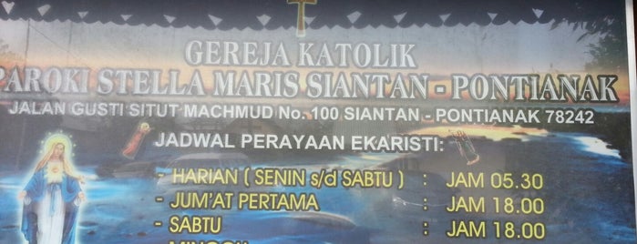 Gereja Katolik Stella Maris is one of Gereja Katolik & Biara di Indonesia.