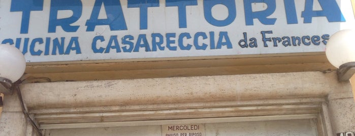 angelini francesco trattoria is one of Roma 10€.