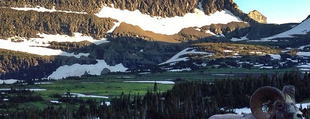 Glacier National Park is one of US National Parks.