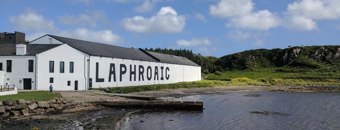Laphroaig Distillery is one of Scotland.