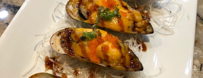 Eurasia Sushi Bar & Seafood is one of Locais curtidos por Mrs.