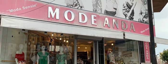 MODEANDA is one of Güneşさんのお気に入りスポット.