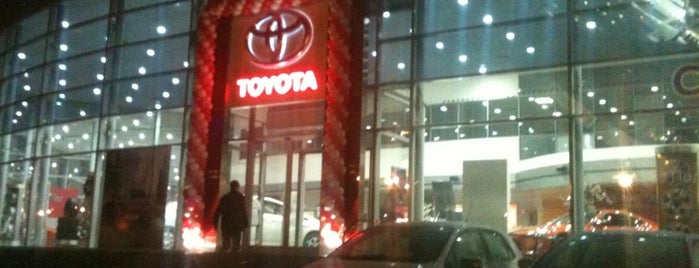 Toyota-centr Nevsky is one of Tempat yang Disukai Солнышко.