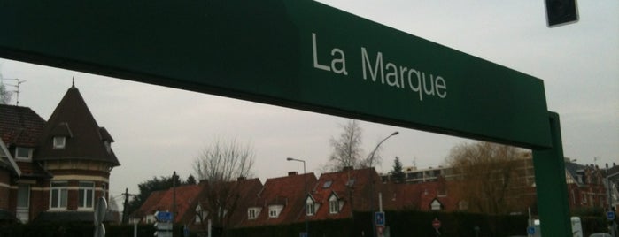 Station La Marque Ⓡ is one of trajet.