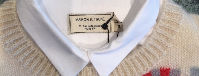 Maison Kitsuné is one of Paris.